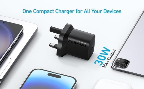 Anker 312 USB-C Charger 30W A2640K21 - Image 4
