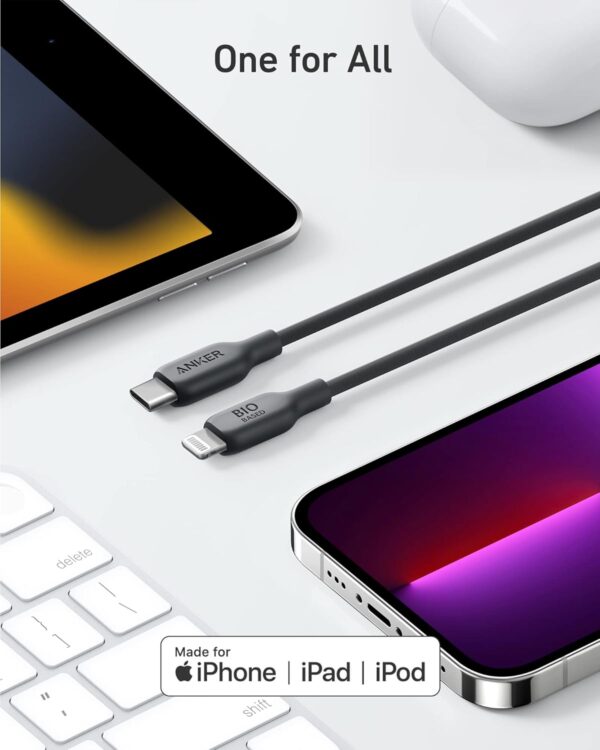 Anker 542 USB-C to Lightning Cable 3ft - Image 5
