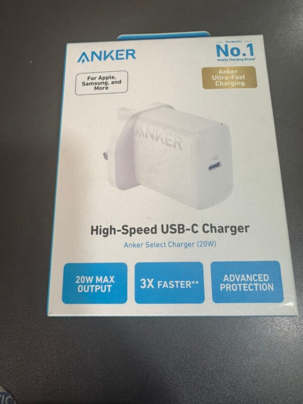 Anker 20W USB-C Power Wall Charger A2347K21 - Image 3