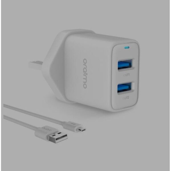 Oraimo U66+M53 Dual USB Charger - Image 3