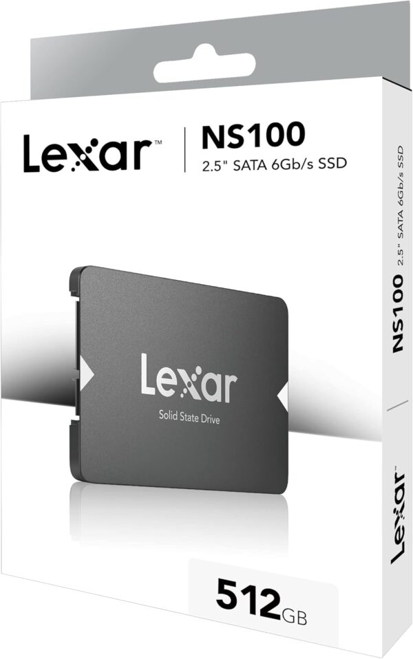 Lexar NS100 2.5” SATA III 512GB Internal SSD