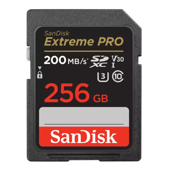 SanDisk 256GB Extreme PRO Camera Memory Card