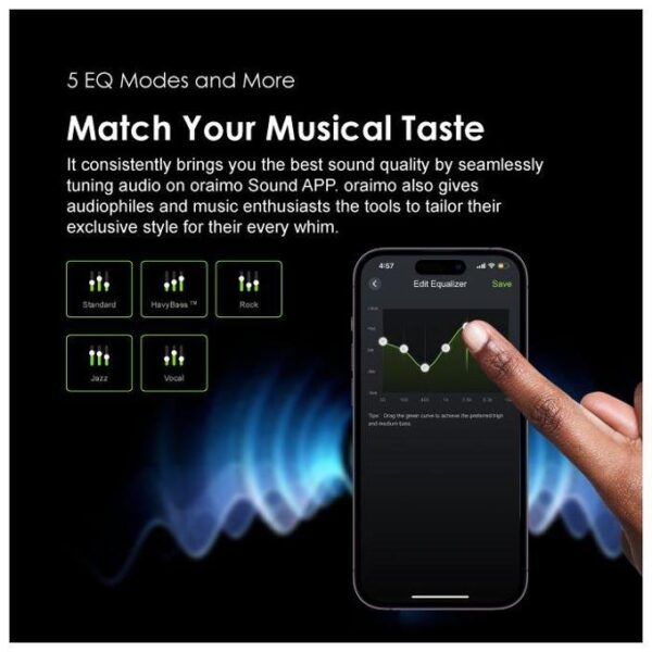 Oraimo FreePods 4 ANC True Wireless Earbuds- OEB-105D - Image 3