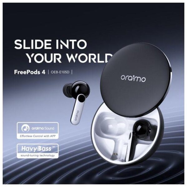 Oraimo FreePods 4 ANC True Wireless Earbuds- OEB-105D - Image 8