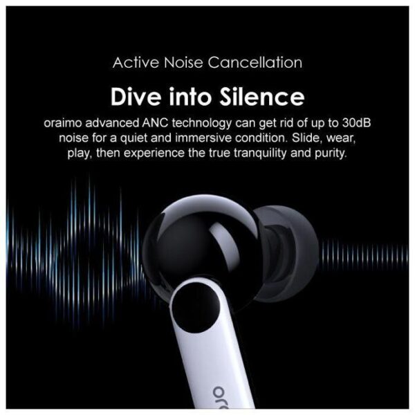 Oraimo FreePods 4 ANC True Wireless Earbuds- OEB-105D - Image 10