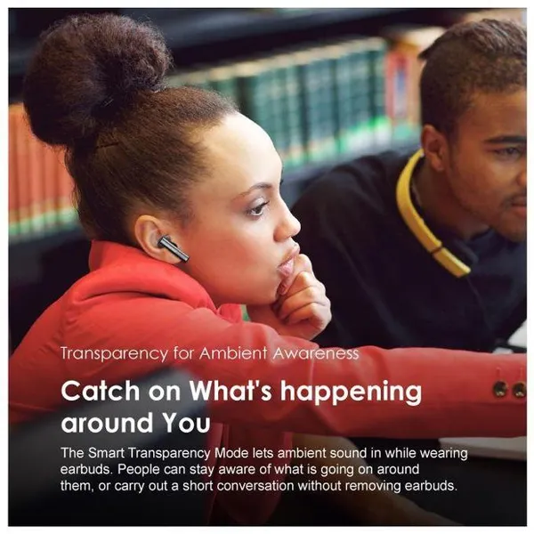 Oraimo Freepods Pro ANC True Wireless Earbuds E108D 5 Oraimo Freepods Pro ANC True Wireless Earbuds E108D - Image 5