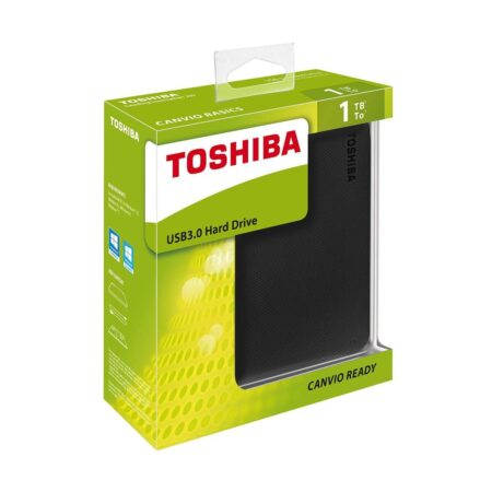 1TB Toshiba Portable External Hard Drive