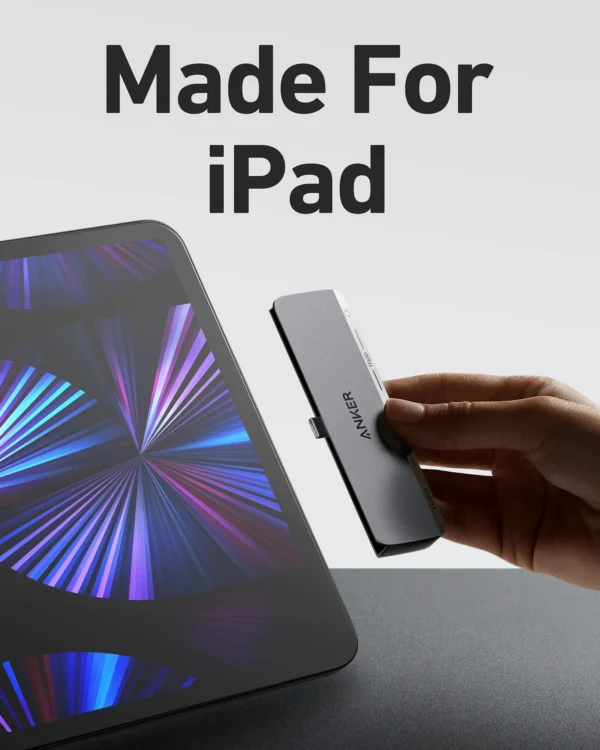 Anker 541 USB-C Hub 6-in-1 for iPad - Image 2