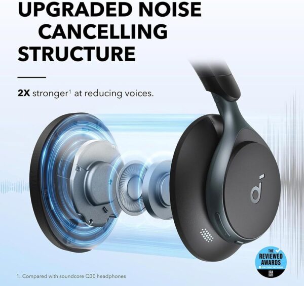 Anker Soundcore Space One – Active Noise Cancelling Headphones - Image 7