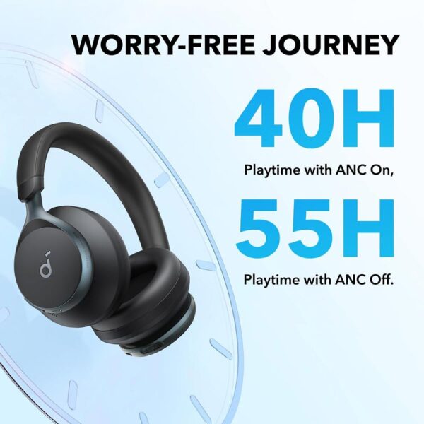 Anker Soundcore Space One – Active Noise Cancelling Headphones - Image 4