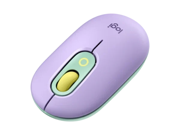 Logitech Pop Mouse lavender Multi Device Wireless Mouse - Image 3