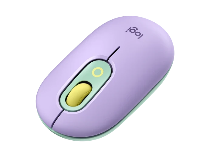 Logitech Pop Mouse lavender Multi Device Wireless Mouse 3 Logitech Pop Mouse lavender Multi Device Wireless Mouse - Image 3
