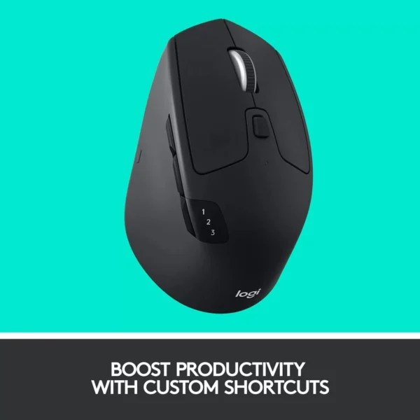 Logitech M720 Triathlon Multi Device Wireless Mouse - Image 2