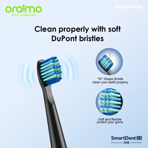 oraimo SmartDent C2 Smart Electric Toothbrush - Image 4