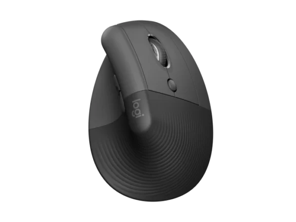 Logitech Lift Vertical Ergonomic Mouse, Wireless, Bluetooth