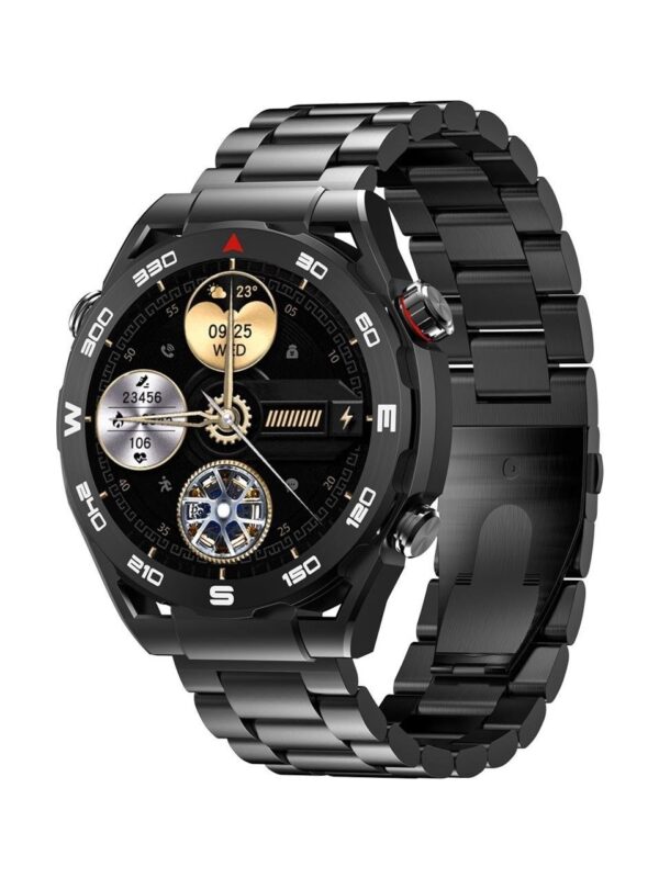 Havit M9030 Ultra Metallic Amoled Wireless Charging Smart Watch - Image 2