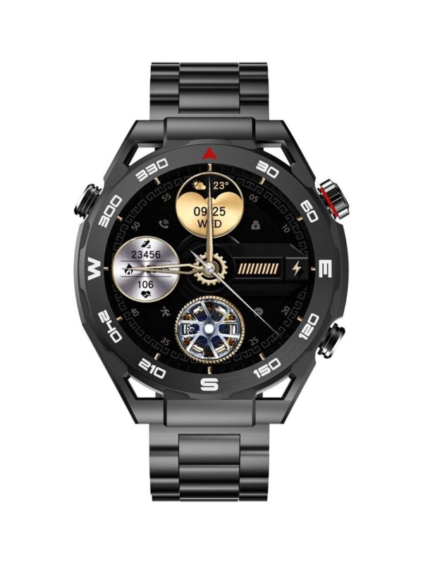 Havit M9030 Ultra Metallic Amoled Wireless Charging Smart Watch - Image 4