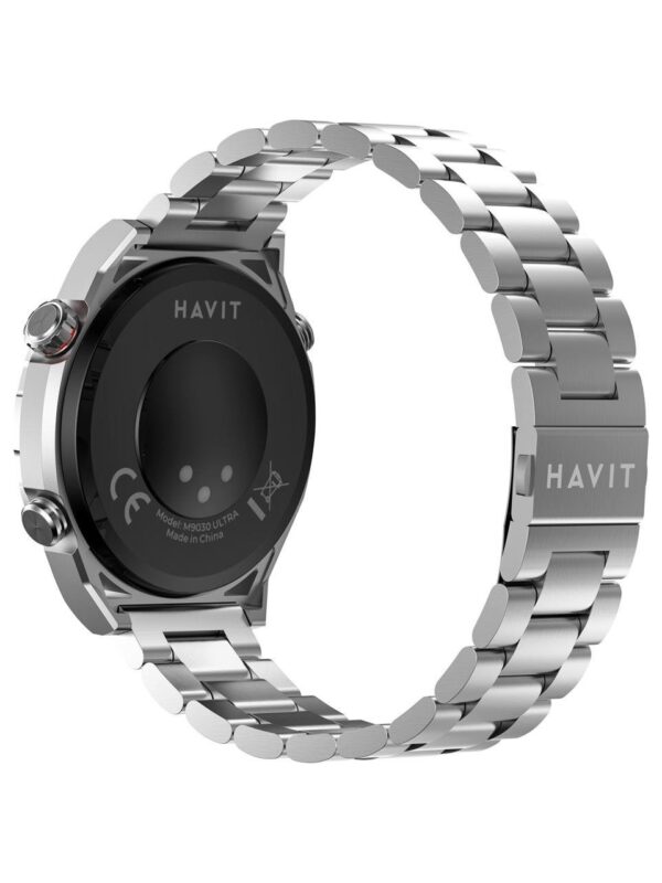 Havit M9030 Ultra Metallic Amoled Wireless Charging Smart Watch - Image 9