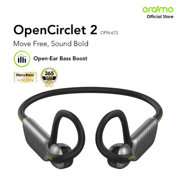 Oraimo OpenCirclet 2Ultra Comfort & Secure Open Ear Headphones OPN-672 - Image 2