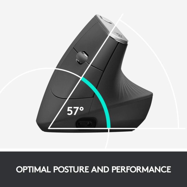 Logitech MX Vertical Advanced Ergonomic Mouse - Image 7