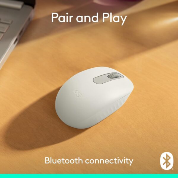 Logitech M196 Bluetooth Wireless Mouse - White - Image 10