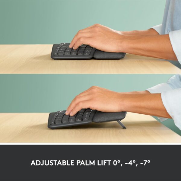 Logitech ERGO K860 Wireless Ergonomic Qwerty Keyboard - Image 9