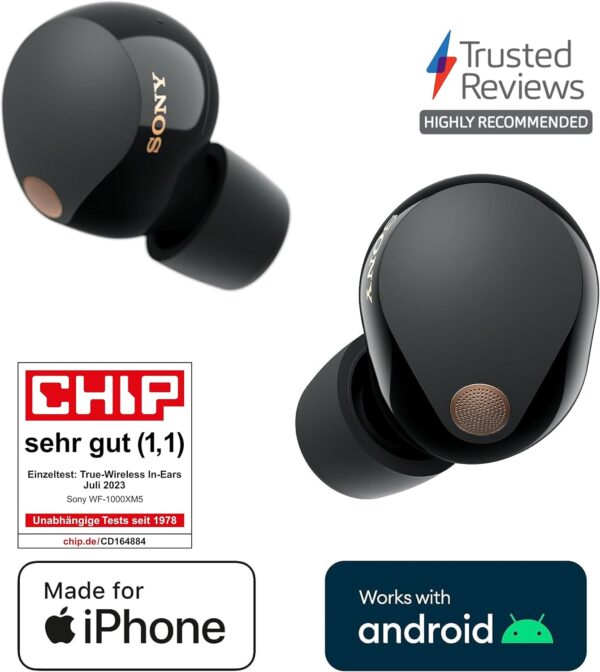 Sony WF-1000XM5 Wireless Noise Canceling Earbuds - Image 3