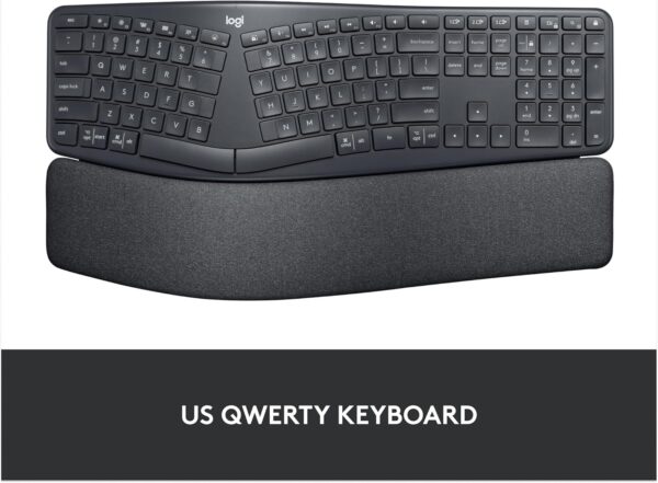 Logitech ERGO K860 Wireless Ergonomic Qwerty Keyboard - Image 2