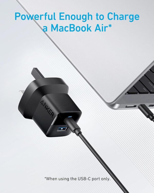 Anker 323 Charger 33w 2 Ports Charger with 3ft USB-C to USB-C cable B2331K11 - Image 7