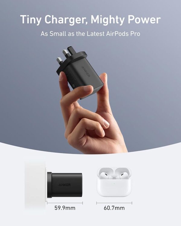 Anker Nano 100w Charger with 6ft USB-C to USB-C Cable B2679K11 for iPads, MacBook and Laptops - Image 3