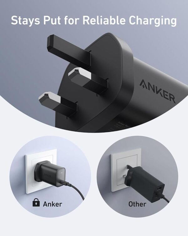 Anker Nano 100w Charger with 6ft USB-C to USB-C Cable B2679K11 for iPads, MacBook and Laptops - Image 4