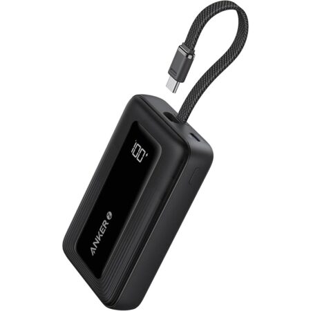 Anker Zolo 10K 30W Power Bank with built in USB-C Cable