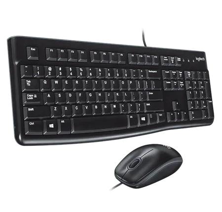 Logitech MK120 USB Wired Keyboard and Mouse Combo