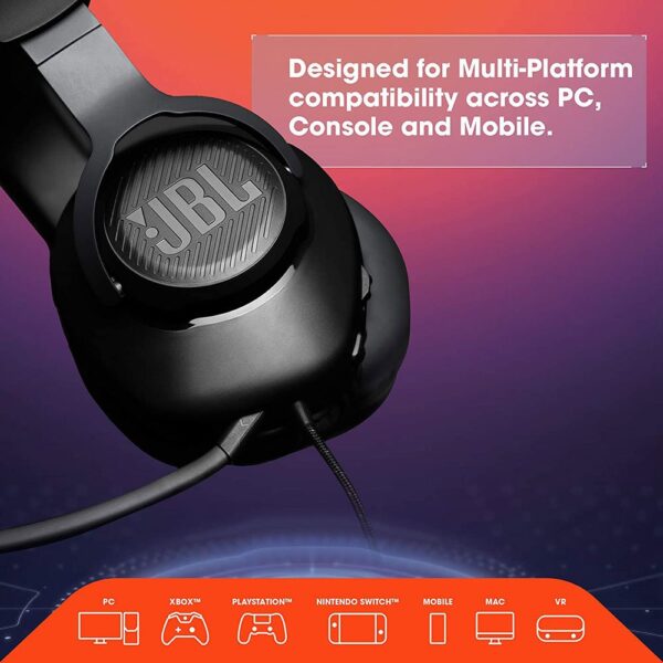 JBL Quantum 100 M2 Headphones - Image 3
