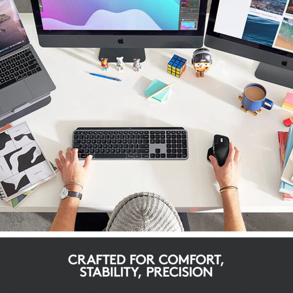 Logitech MX Keys Advanced Wireless Illuminated Keyboard for Mac - Image 13