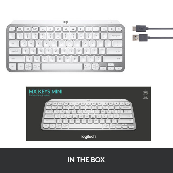 Logitech MX Mini for Mac Minimalist Wireless Illuminated Keyboard - Image 4