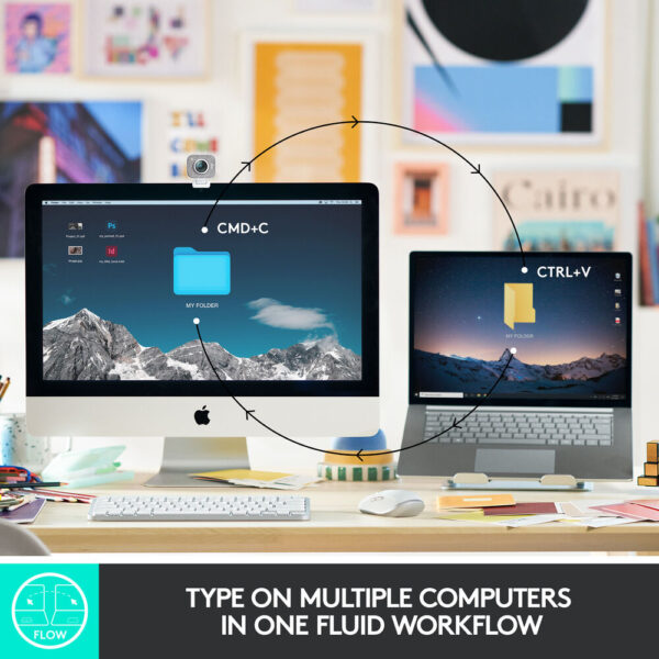Logitech MX Mini for Mac Minimalist Wireless Illuminated Keyboard - Image 7