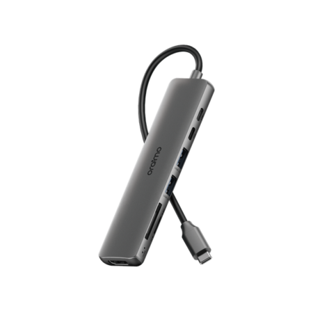 Oraimo Powertrans 7-in-1 USB-C Hub Multifunctional 5GB/S Hub OUH-511