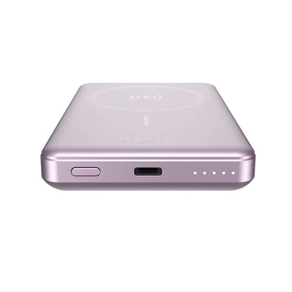 Havit 10,000mAh 20w Magnetic Wireless Charging Power Bank - PB5203 - Image 3