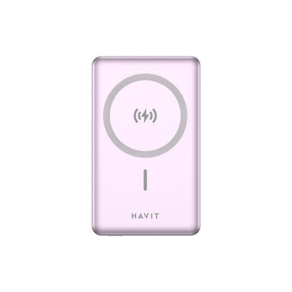 Havit 10,000mAh 20w Magnetic Wireless Charging Power Bank - PB5203 - Image 5