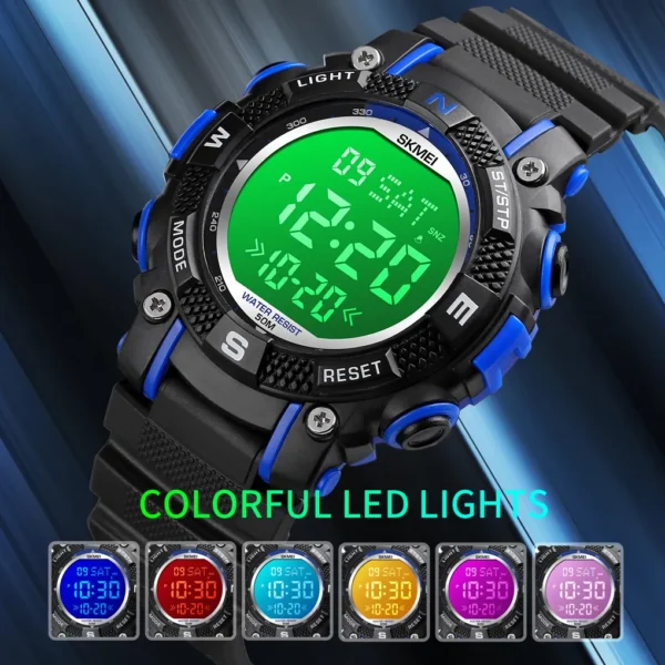 Skmei 1613 Multifunction Sport Digital Kids Watch - Image 10