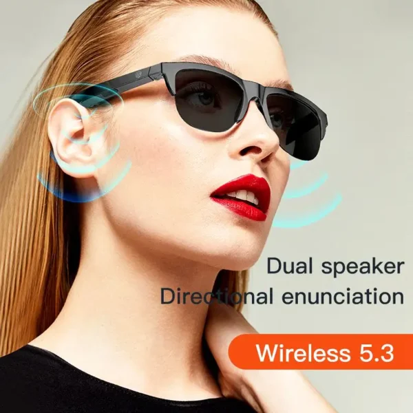 F06 Outdoor Anti UV Sunglasses Wireless Earphones - Image 5