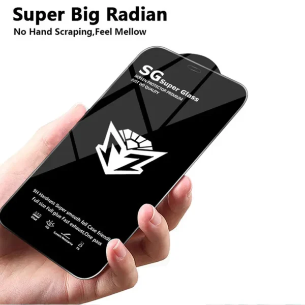 New Z Warrior Glass High Quality Full Glue Full Cover Scratch Resistant Tempered Glass Screen Protector for Iphone XS