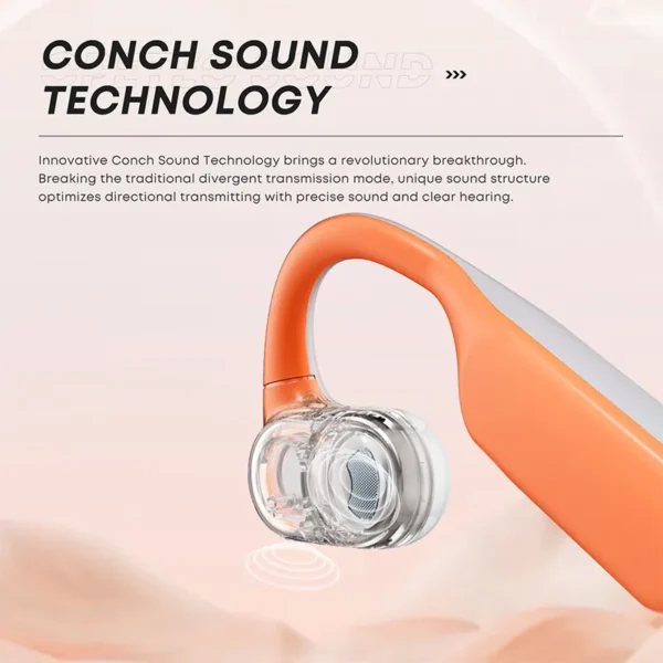 Amaya ASP01 Wireless Sport Bone Conduction Neckband Earphones Waterproof Headphones - Image 3
