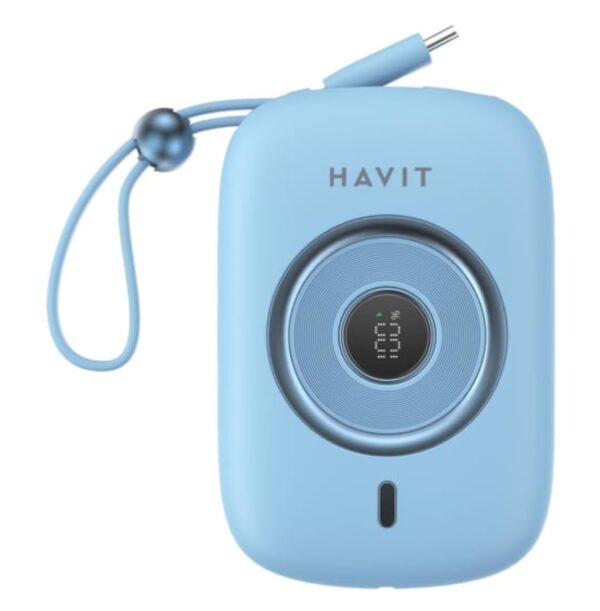 Havit PB5214 10,000mAh 35W Power Bank with USB-C cable