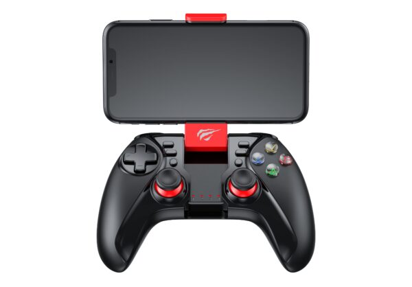 Havit Gamenote G158BT Pro transparent RGB gamepad with vibration feedback - Image 3