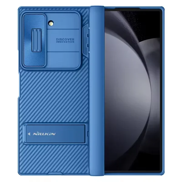 Nillkin New Product for Samsung Z Fold 6 Mobile Phone Case Sliding Lens Protector Hard Shell Full Cover Bracket Folding Case - Image 2