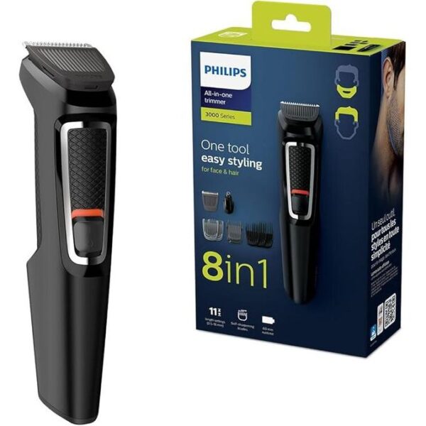Philips 8-in-1 Trimmer Multigoom Series 3000 Face and Body Hair Shaver and Trimmer - Image 2