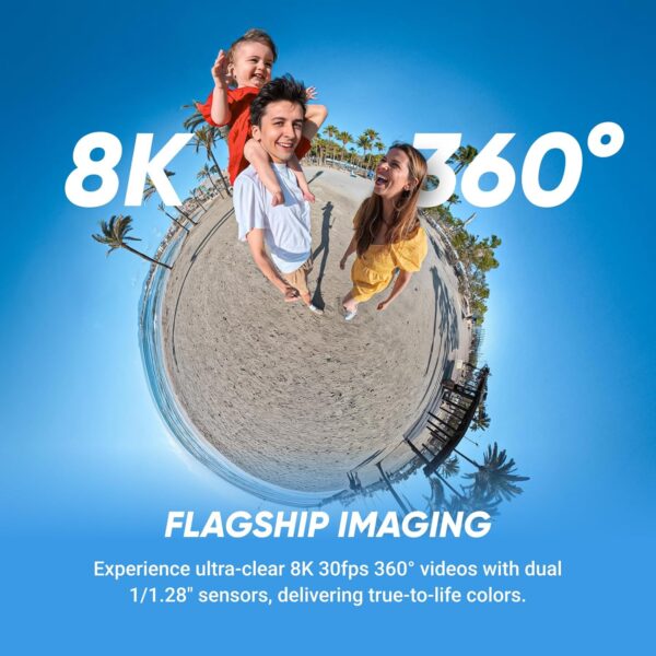 Insta360 X5 8K 360 Action Cam - Image 2