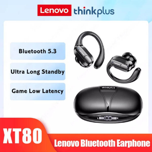 Lenovo XT80 Sports Wireless Bluetooth Earphones Headphones - Image 4